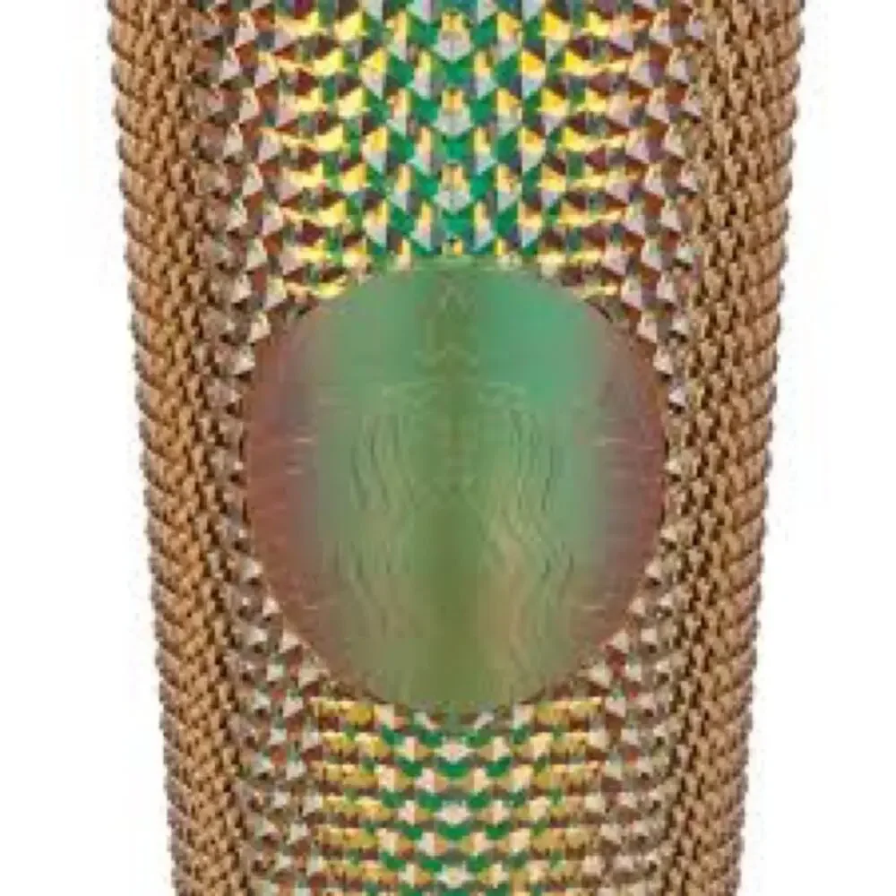 Disney World 50th Anniversary Geometric Starbucks® Tumbler with Straw Gold